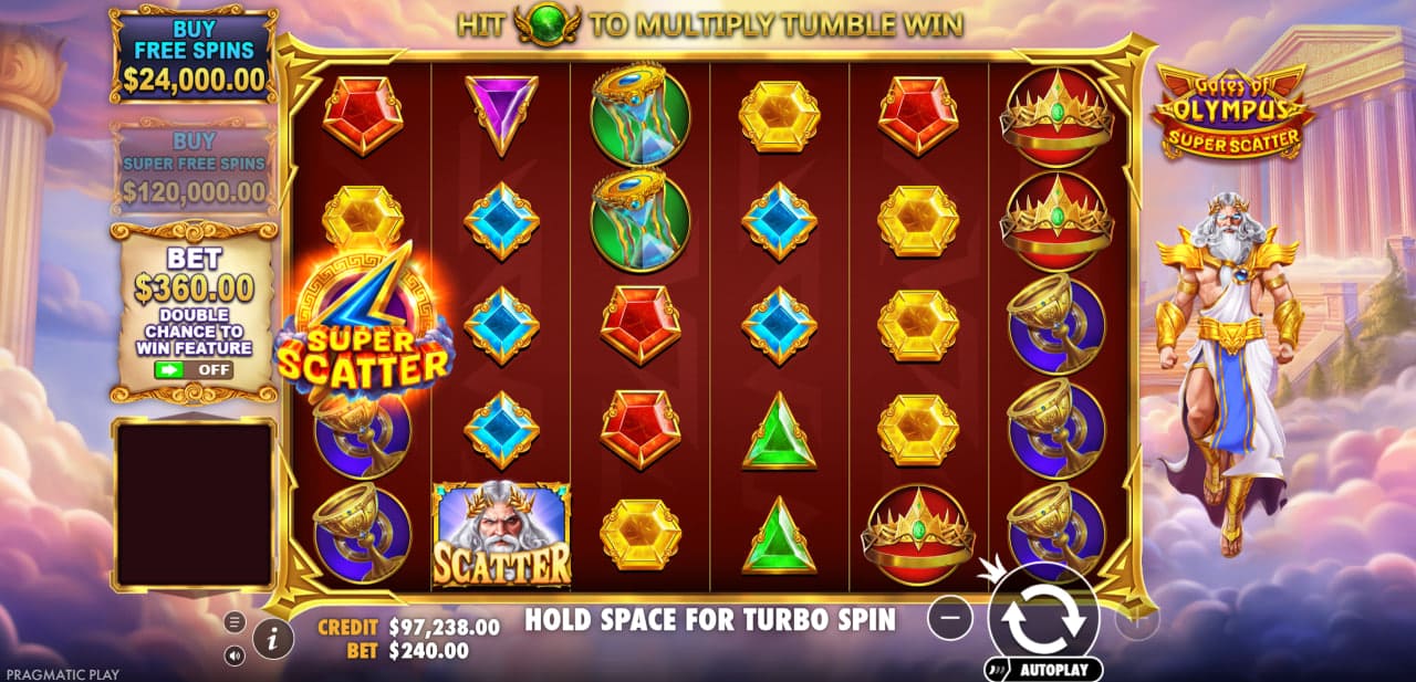 Gates of Olympus Super Scatter